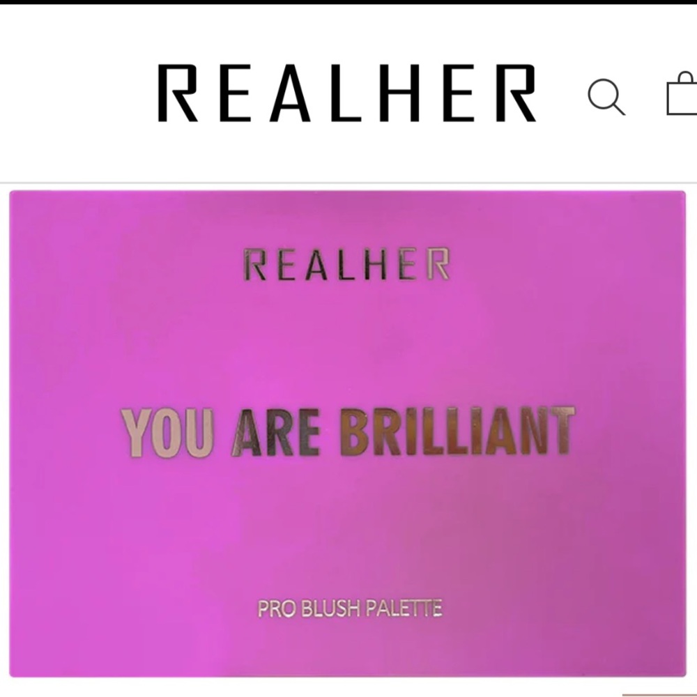 RealHer You Are Brilliant Pro Blush Palette